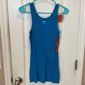 Mossimo Royal Blue Ribbed Tank Top - Large - NWT